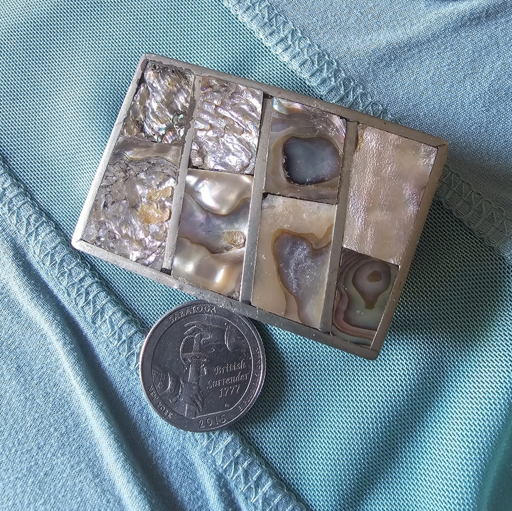 Aboulone Mexico Belt Buckle